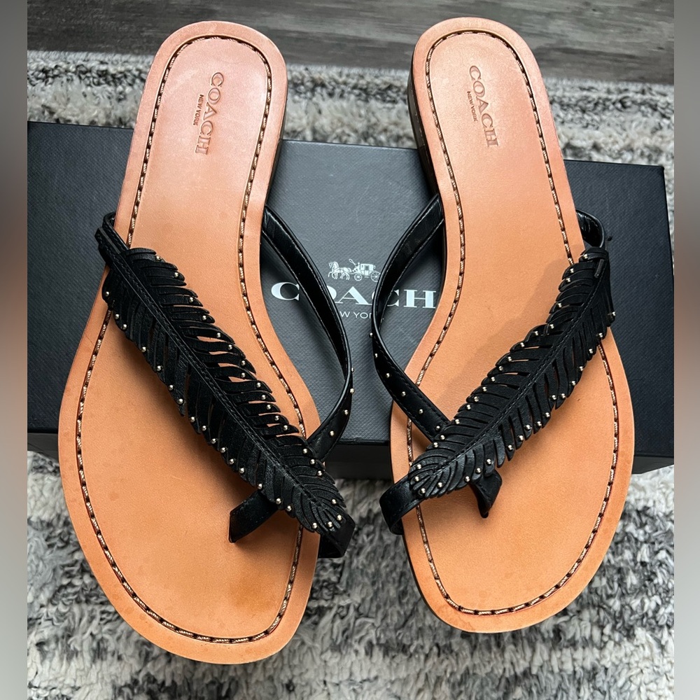 Woman’s coach sandals